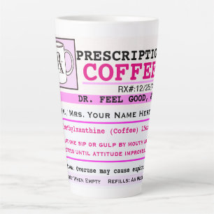 Funny RZ Prescription Coffee Milchtasse