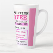 Funny RZ Prescription Coffee Milchtasse (Rechts)