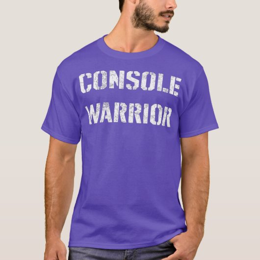 Funny s For Gamers Console Warrior Gaming Spaß T-Shirt (Vorderseite)