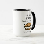 Funny S’more Pun Tasse (VorderseiteRechts)