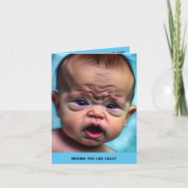 Funny Sad Miss Vermisst Freundschaftskarte Niedlic