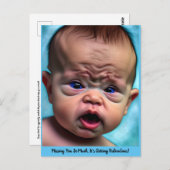 Funny Sad Miss Vermisst Freundschaftskarte Niedlic Postkarte (Vorne/Hinten)