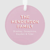 Funny Sad Snowman Quarantäne Weihnachten Ornament (Rückseite)