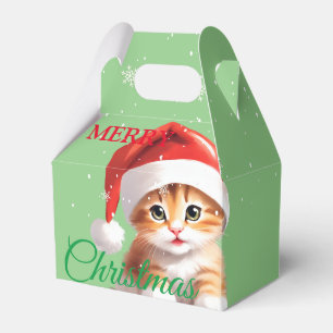 Funny Safari Tiere Cat Weihnachtskostüm Geschenkschachtel