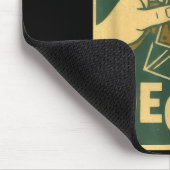 Funny Safe Decks Trading Card Game Pun Humor Mousepad (Ecke)