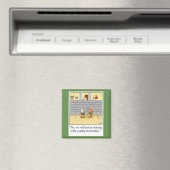 Funny Safety Brief Workplace Magnet (In Situ (Geschirrspüler))