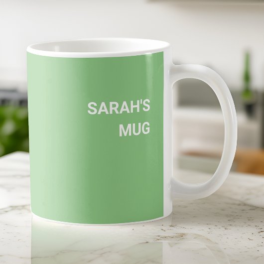 Funny Sage Green Spreadsheet Kaffeetasse