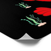 Funny sagt nein, um Anti-Drogen Niedliche Hummer G Poster (Ecke)