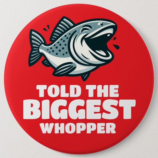 Funny sagte den Größten Strumpf des Jahres Button (Vorderseite)