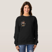 Funny SAHM & WFH Mama Lebensgeschenk - Kaffee Love Sweatshirt (Vorne ganz)