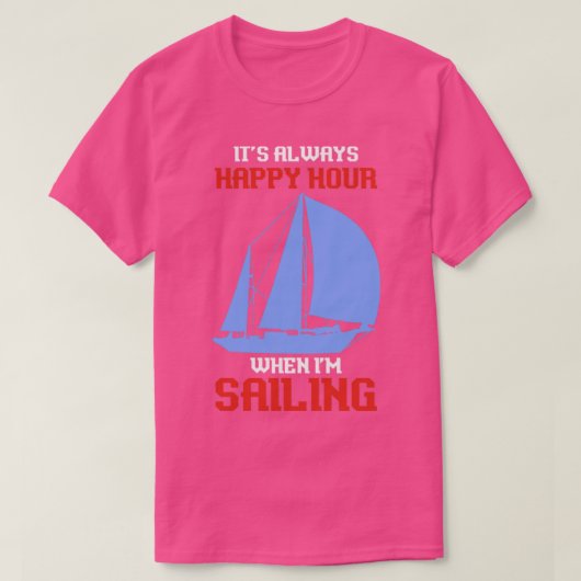 Funny Sailing Zitat Skipper Geschenk Segeln T-Shirt (Design vorne)