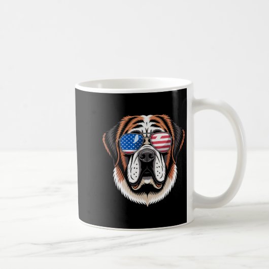 Funny Saint Bernard Costume For Men Women St Berna Kaffeetasse (Rechts)