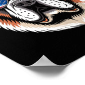 Funny Saint Bernard Costume For Men Women St Berna Poster (Ecke)