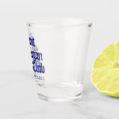 Funny Saint Mulligan Golf Club Lifetime Mitglied Schnapsglas (Rechts)