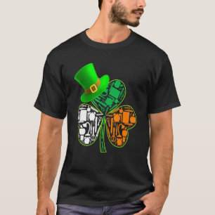 Funny Saint Patrick S Day Lehrer Kleeblatt Hat Iri T-Shirt