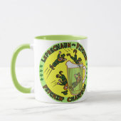Funny Saint Patrick's Day Leprechaun Pitcher Tasse (Links)