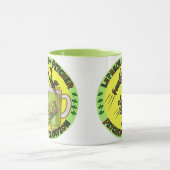 Funny Saint Patrick's Day Leprechaun Pitcher Tasse (Zentrum)