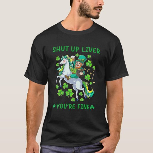 Funny Saint Patrick's Day St Patrick Party Geschen T-Shirt (Vorderseite)
