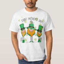 Funny Saint Patrick's Day T-Shirt Irish Shamrock