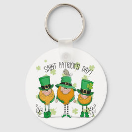 Funny Saint Patrick's Day T-Shirt Irish Shamrock Schlüsselanhänger