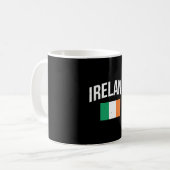 Funny Saint St Patricks Day Apparel Irish Kaffeetasse (Vorderseite Links)