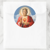 Funny Saint Trump Gebet Candle Runder Aufkleber (Tasche)