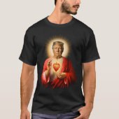 Funny Saint Trump Gebet T-Shirt (Vorderseite)