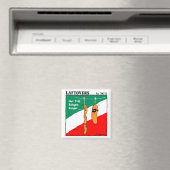 Funny Salami Bologna Magnet für Hot Dog Liebhaber (In Situ (Geschirrspüler))