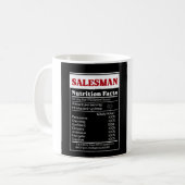Funny Salesman Coworker Tasse (Vorderseite Links)