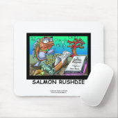 Funny Salman Rushdie Fish Mouse Pad Mousepad (Mit Mouse)