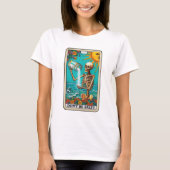 Funny Salty Hexe Tarot T-Shirt (Vorderseite)