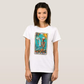 Funny Salty Hexe Tarot T-Shirt (Vorne ganz)
