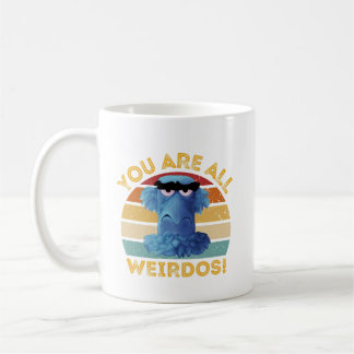 Funny Sam Eagle You are All Weirdos Geschenkidee T Kaffeetasse