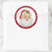Funny Santa 2 ~ Aufkleber (Tasche)