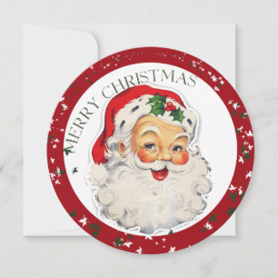 Funny Santa 2 ~ Weihnachten Einladungskarte Einladung