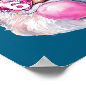 Funny Santa 67 Bubblegum Nk Christmas Six Seven Me Poster (Ecke)