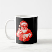 Funny Santa 6 7 Meme Design _ Christmas Math Humor Kaffeetasse (Links)