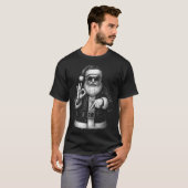 Funny Santa 6 7 Meme Design _ Christmas Math Humor T-Shirt (Vorne ganz)