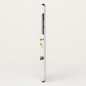 Funny Santa and Reindeer Cartoon Case-Mate iPhone Hülle (Hinten/Links)