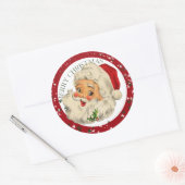 Funny Santa ~ Aufkleber (Umschlag)