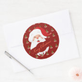 Funny Santa - Aufkleber (Umschlag)