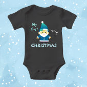 Funny Santa Baby Strampler