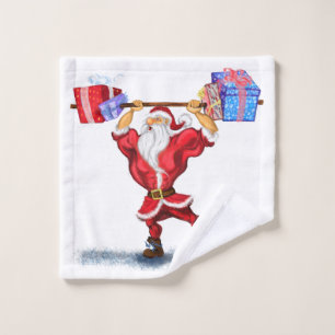 Funny Santa Bath Handtücher Weihnachtsgeschenk