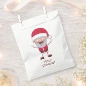 Funny Santa benutzerdefinierter Text Gefälligkeits Geschenktütchen (Ausgeschnitten)