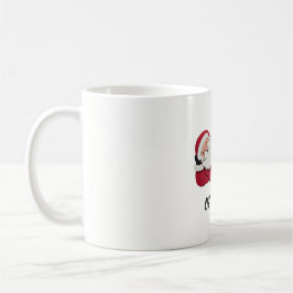   Funny santa christmas cartoon  illustration  Kaffeetasse