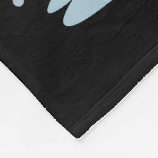 Funny Santa Christmas Design Cello Holiday Xmas Pa Fleecedecke (Ecke)