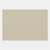 Funny Santa Claus and Reindeer Christmas Winter Geschenkpapier Set (Vorderseite 3)