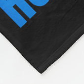 Funny Santa Claus Christmas July 4th Patriotic Hol Fleecedecke (Ecke)