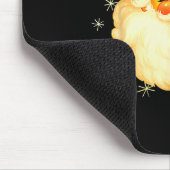 Funny Santa Claus Face Christmas Xmas Leopard Sant Mousepad (Ecke)