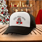 Funny Santa Claus Ho Ho Ho Dirty Joke Weihnachten Truckerkappe